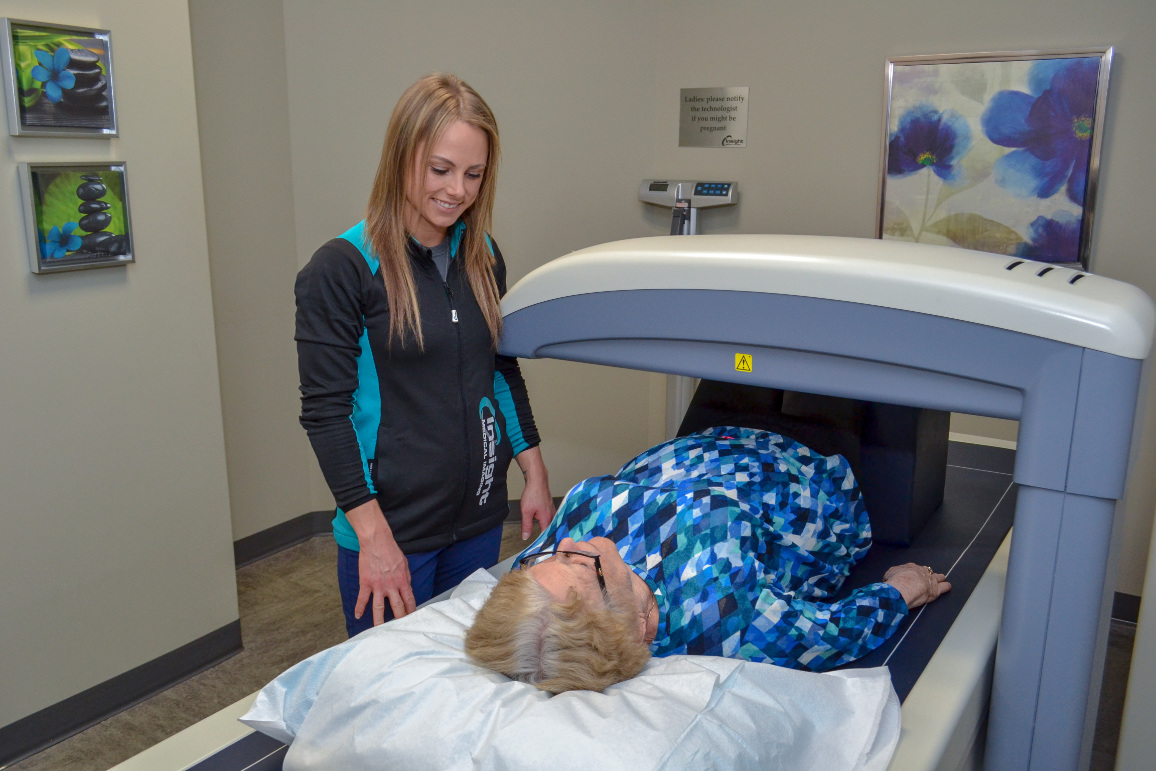 Bone density test and scan in Edmonton