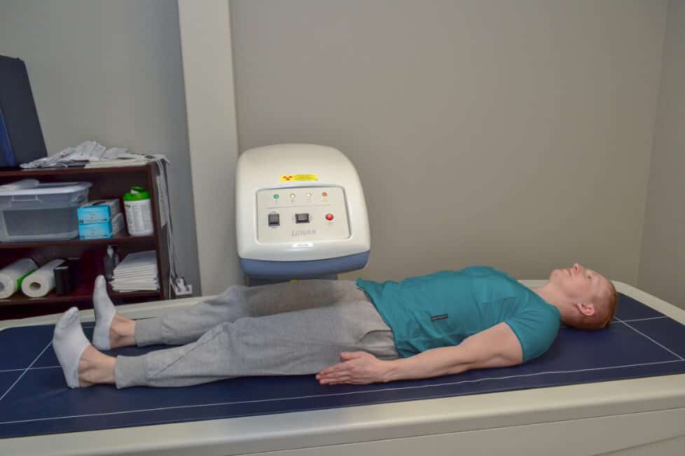 Exam preparation for DEXA scans at Edmonton clinic
